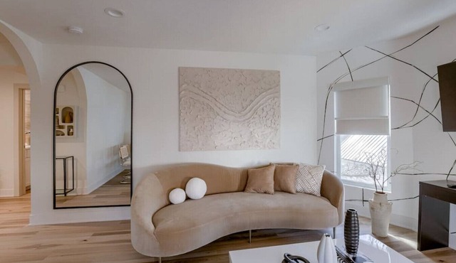 Natural Organic White Modern Getaway