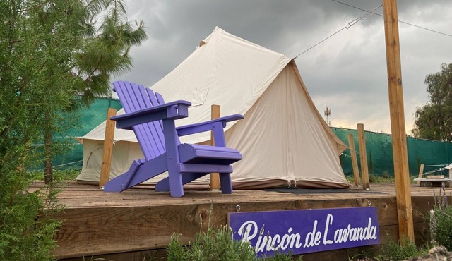 Natural Romance in Glamping Rincón de Lavanda