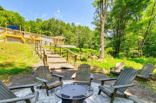 Nature Escape in Unadilla Modern Home with 2 Decks