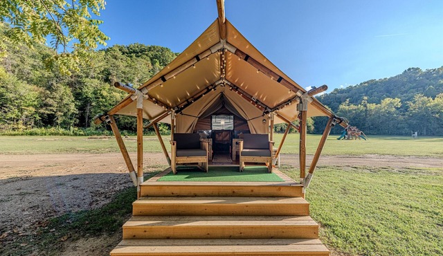 Nature Retreat: Cozy tent|HVAC|Spa Bath
