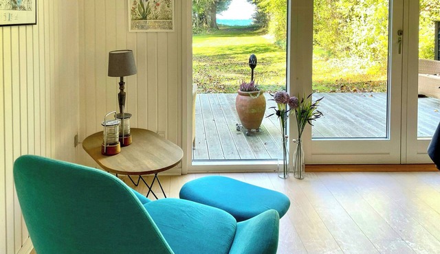 Nature retreat with fjord views near Spøttrup