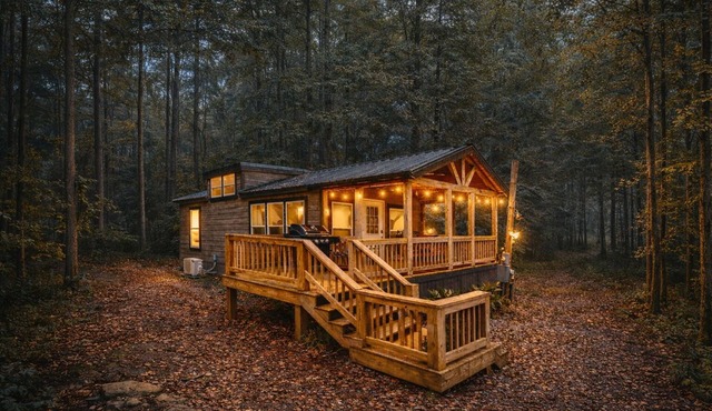 Nature’s Cove Cabin B-kayaks/fire pit/pet friendly