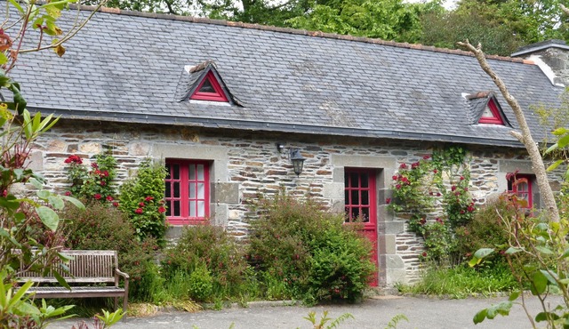 Nature travel in the outbuilding of a water mill