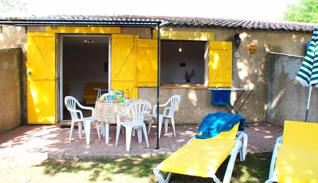 Naturist Camping Tikayan Petit Arlane * - COTTAGE 4 people