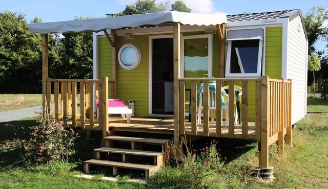 Naturist campsite Le Colombier* - Comfort Mobile Home Mervent 2 Rooms 2 People