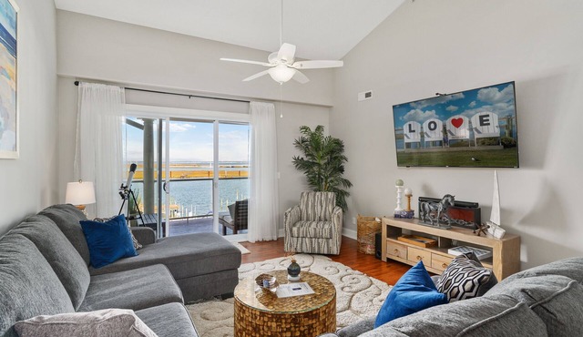 Nauti Girl - Sunset Bay Villa 310 - Waterfront, Pool, Boat Slip, Dog Friendly!