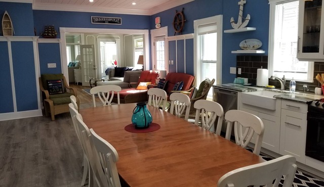 Nautical Cottage on Geneva St. is truly located downtown Lake Geneva, WI