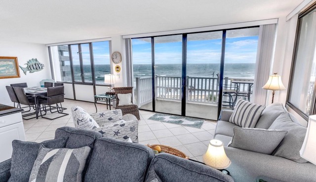 Nautilus Condo | Ocean Views | Walk to Beach | Pool | Tennis | Golf | Free Parking | Free WIFI