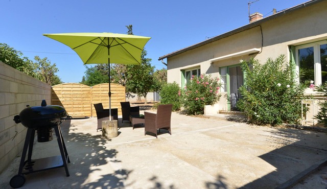 Near Avignon and the vineyards of Chateauneuf du Pape, in the heart of Provence