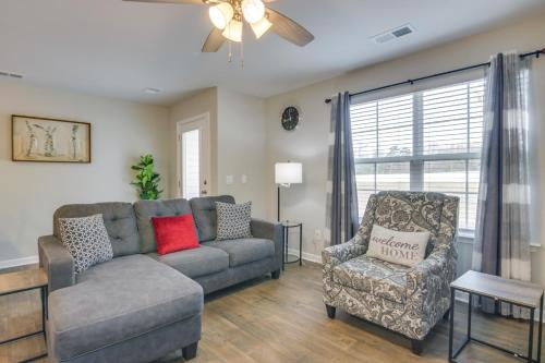 Near Base & Shopping: Modern Sumter Townhome!