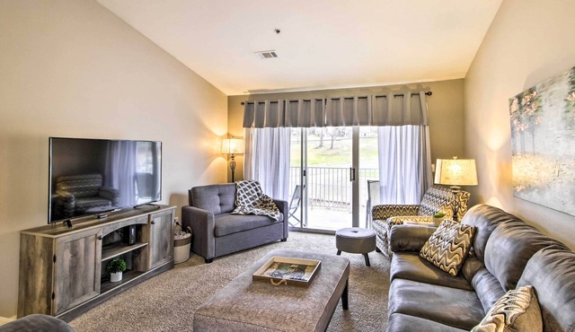 Near Branson Strip! Water-View Condo w/Balcony