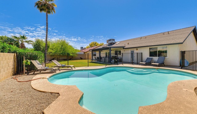 Near Golf! Desert Home w/Private Pool in Mesa