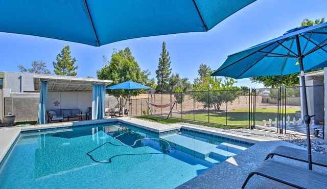 Near Golfing Mesa Escape with Pool and Yard