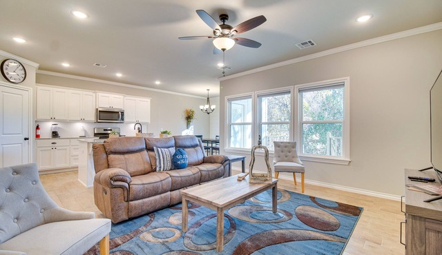 Near Grand Lake: Charming Grove Home w/Deck