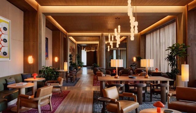 Near Harvard Stadium | Dining. Gym + On-Site Bar