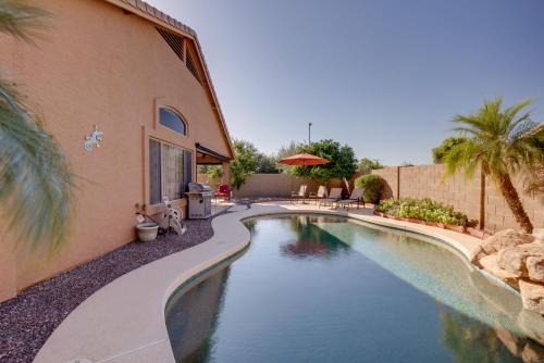 Near Hikes! Snowbird Escape with Pool in Gilbert