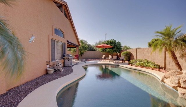 Near Hikes! Snowbird Escape w/Pool in Gilbert