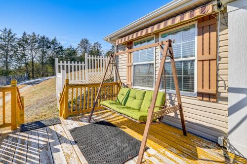 Near Hiking! Mtn-View Midway Home with Deck