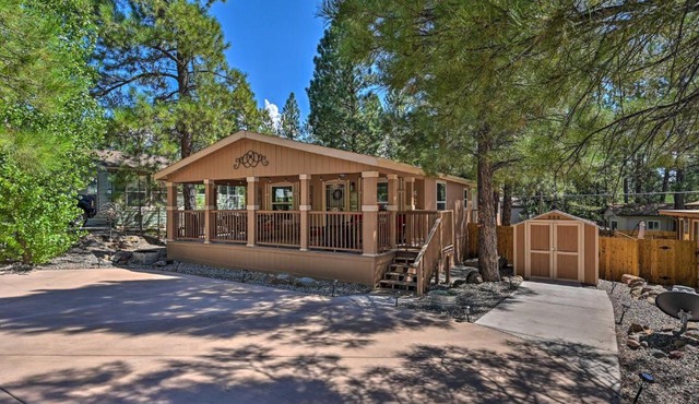 Near Hiking Munds Park Cabin with Deck and Yard