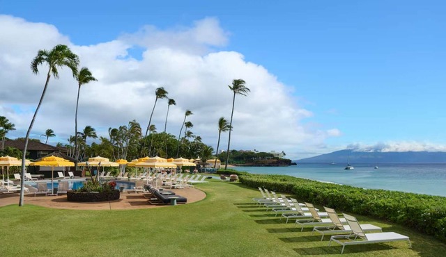 Near Kāʻanapali Golf Course + Pools. Tennis. Spa.