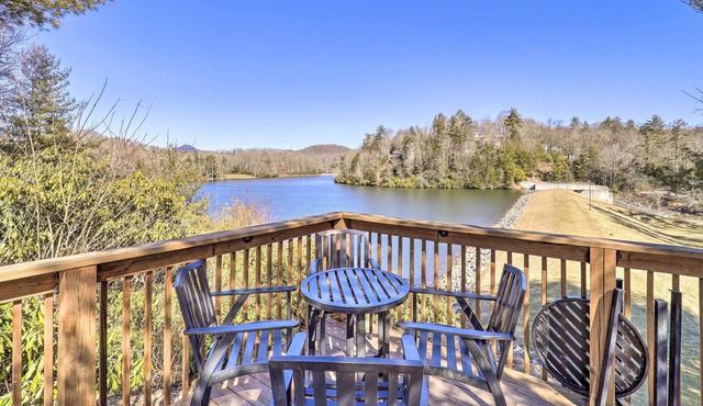 Near Lake + Trails: Rustic Newland Cabin w/Deck!