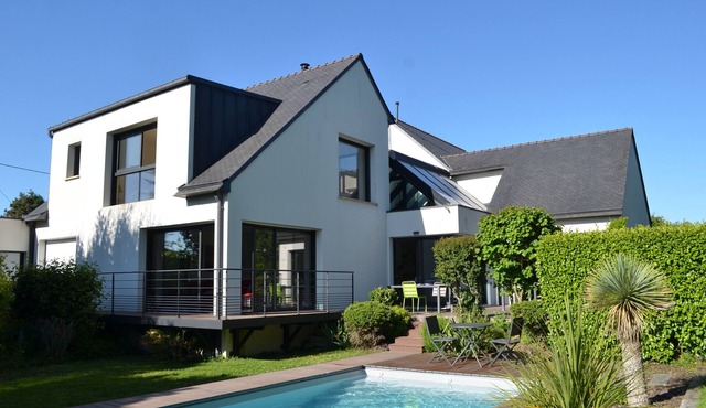 Near Ria d'Etel, Large 5* Villa with swimming pool