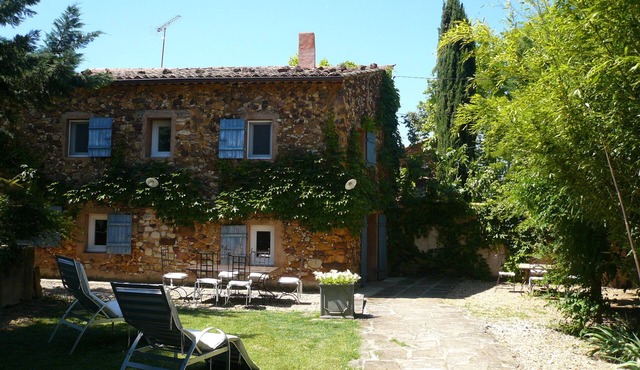 NEAR ROUSSILLON, LITTLE MAS RESTORED