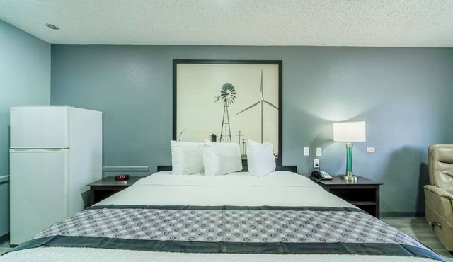 Near Scurry County Museum & Local Dining | King Bed Non‑Smoking Room