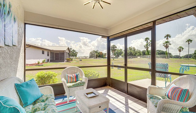 Near Sebring Int'l Raceway: Villa w/Pool Access!