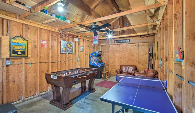 Near Skiing & Swimming: Big Bear Gem w/Game Room
