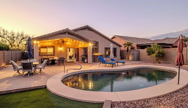 Near Superstition Hiking! Gold Canyon Home w/Pool