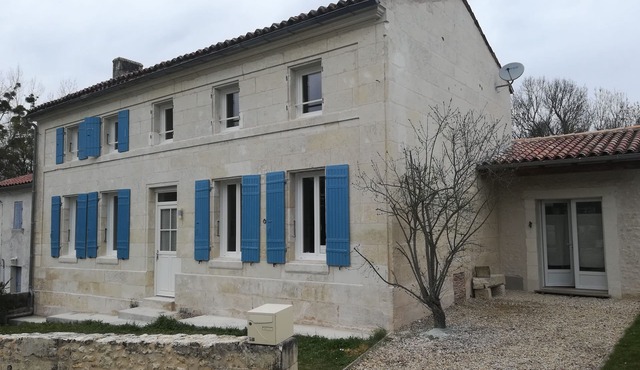 Near the town of Saintes, Typical "Charente" renovated house