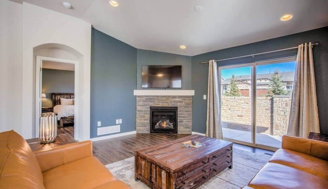Near USAFA Townhome with Pool Table and Patio view