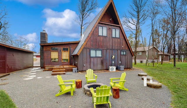 Nekoosa Albatross A-Frame ‚Äì Lake Sherwood WI, Town of Rome, near Sand Valley.
