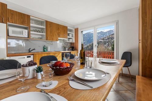 Nendaz 3BR - Vue alpine & Balcon - 8 Pers