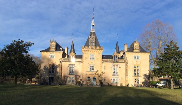Neo-Gothic Countryside Chateau Nestled In The Foothills Of The Majestic Pyrenees