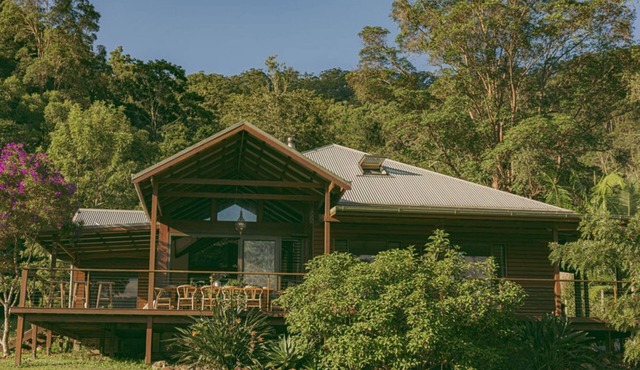 Nest - Nestled on 35 acres of undulating landscape surrounded by 200 acres of national forest