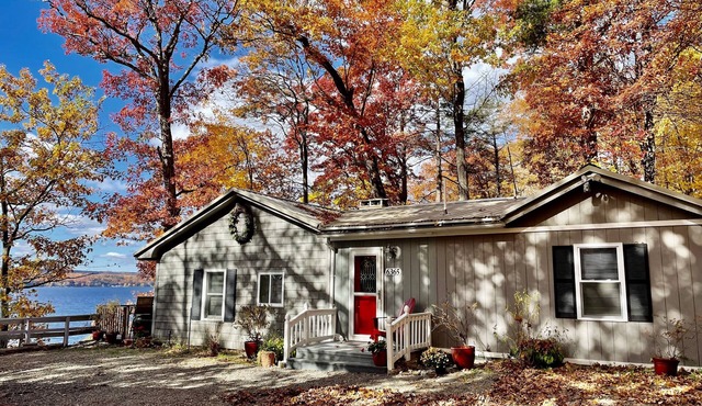 Nestled Above Seneca Lake in the Heart of Wine Country With Private Beach