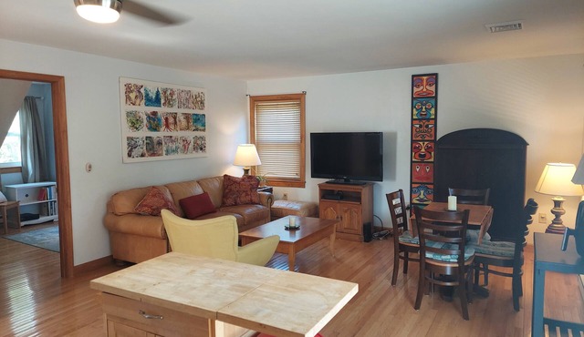 Nestled among the trees in Milton historic district.