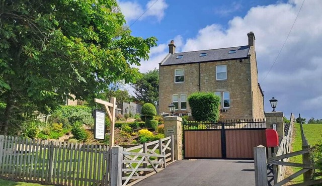 nestled in countryside on border between co.durham and Newcastle upon Tyne