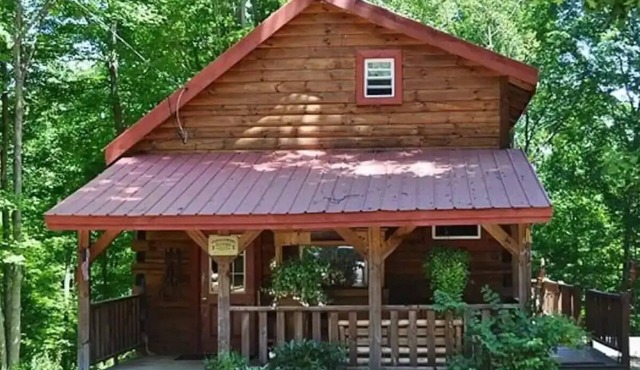 Nestled in nature, quaint & cozy little upscale rustic cabin. n