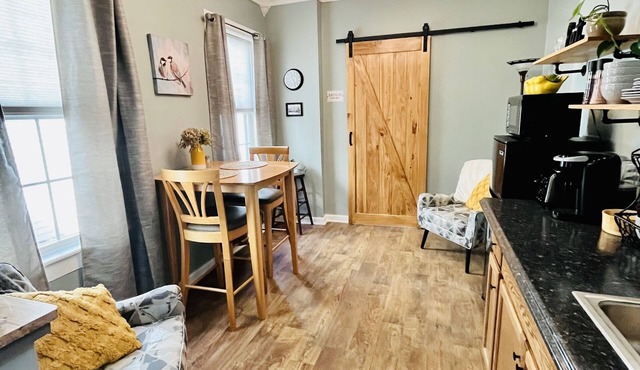 Nestled Inn, our cozy suite in the Village of Naples, N.Y.