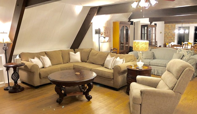 Nestled into Fayette County is an A frame house in the country, Muldoon Get Away