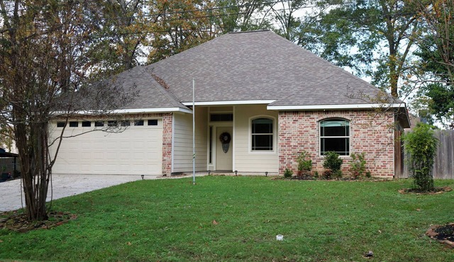 Nestled near the tranquil shores of Lake Conroe