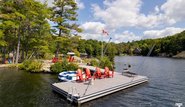 Nestled on the picturesque shores of Gloucester Pool.