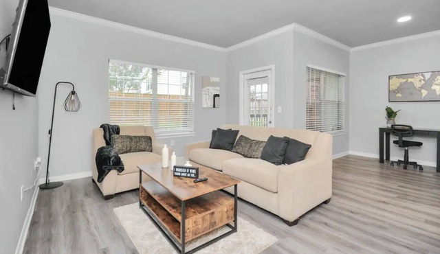 Neutral Comfort-1 Bedroom Apt Near Downtown, Med Center, & NRG- Gym- Pool