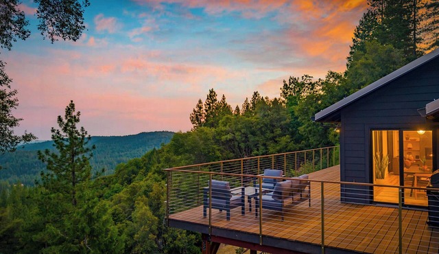 Nevada City Vista/Mountain Views, Fireplace & BBQ