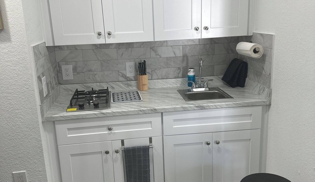 New 1 Bedroom suite with full kitchen, living room and bathroom