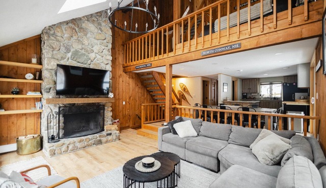 *NEW 1 Min to Cranmore|3 Min to Downtown|Sleeps 12