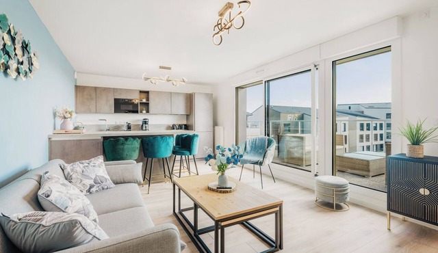 NEW 2 bedroom apartment with terrace saint Malo